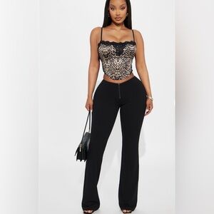 New Elegant Black Women's Pants